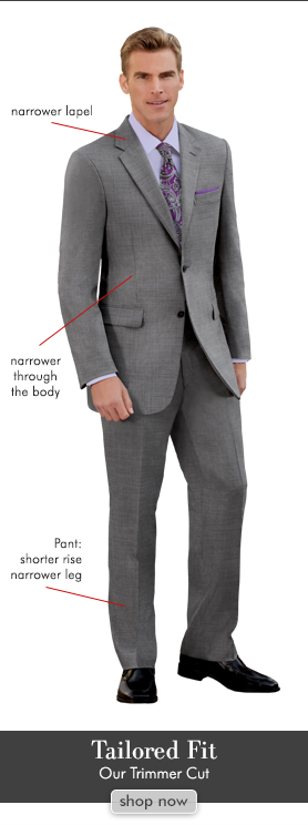 Suit Fit Guide - Slim Fit vs Tailored Fit Suits